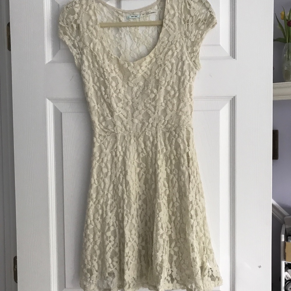Worn once urban outfitters white dress!